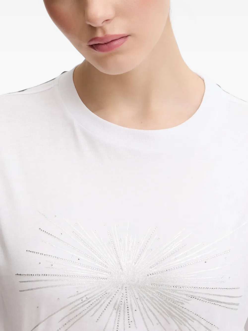 Joop! Verfraaid T-shirt Wit
