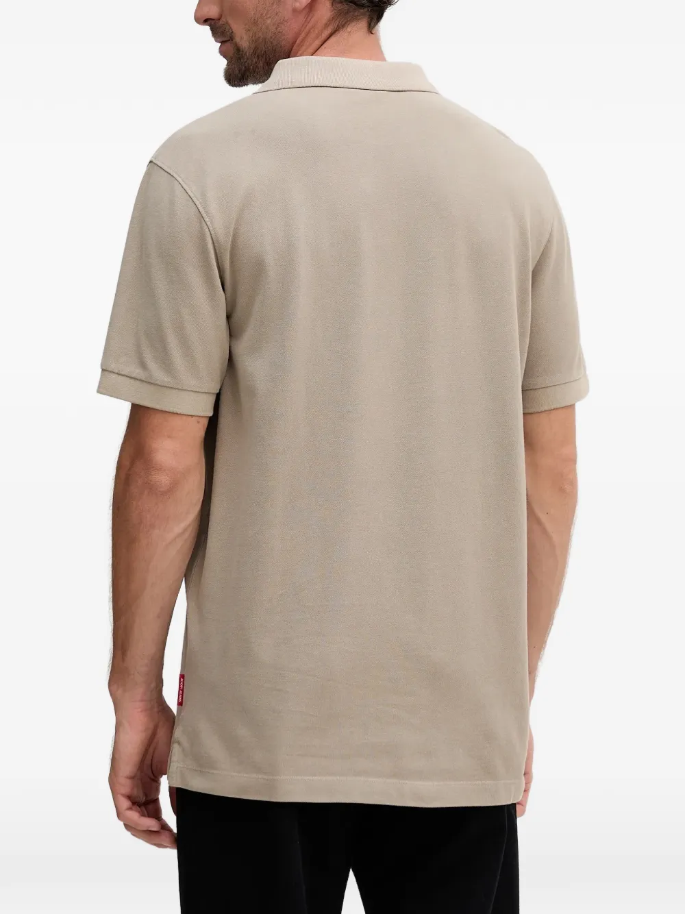 Joop! Ambrosian poloshirt met korte mouwen Beige