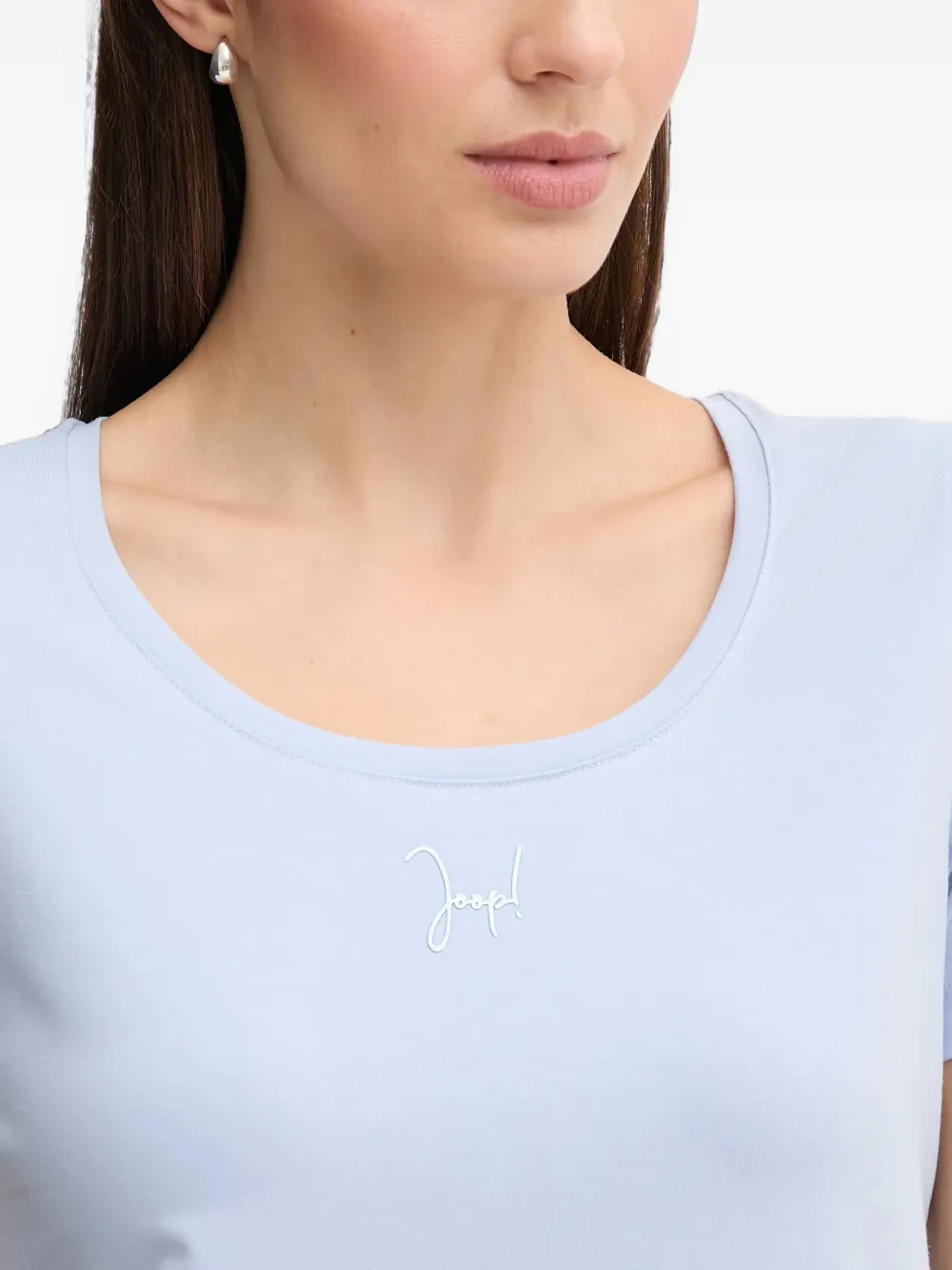 Joop! T-shirt met ronde hals Blauw