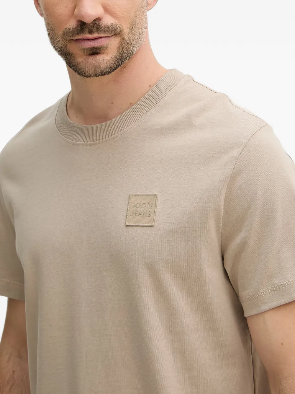 Joop! Lei short-sleeve T-shirt Beige