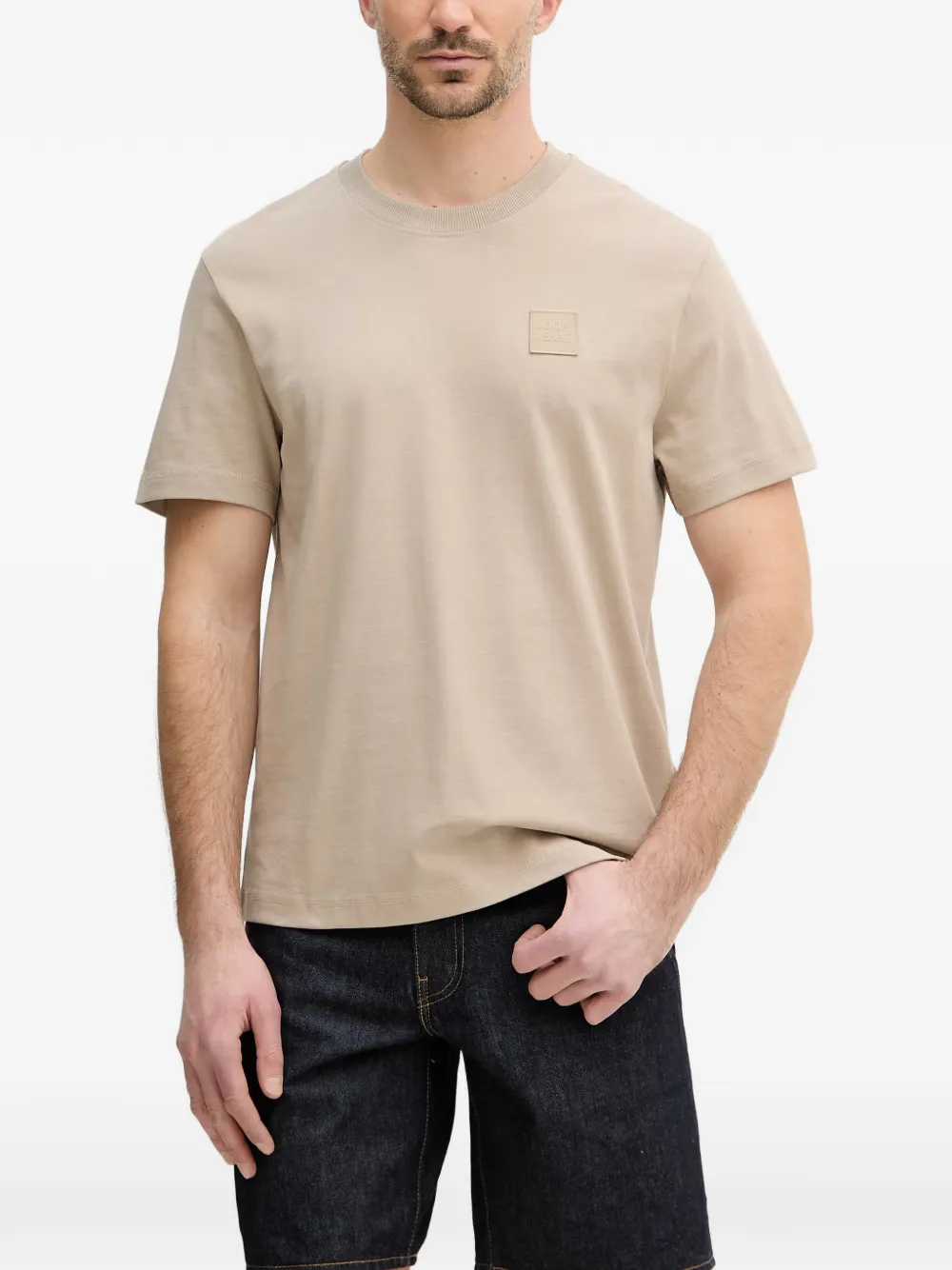 Joop! Lei short-sleeve T-shirt Beige