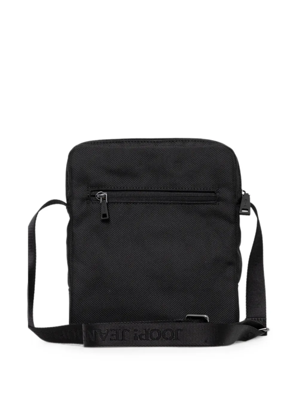 Joop! Modica Milo heuptas met logo-patch en rits Zwart