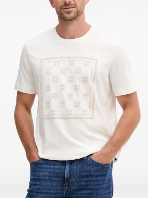 Joop! geometric-print cotton T-shirt