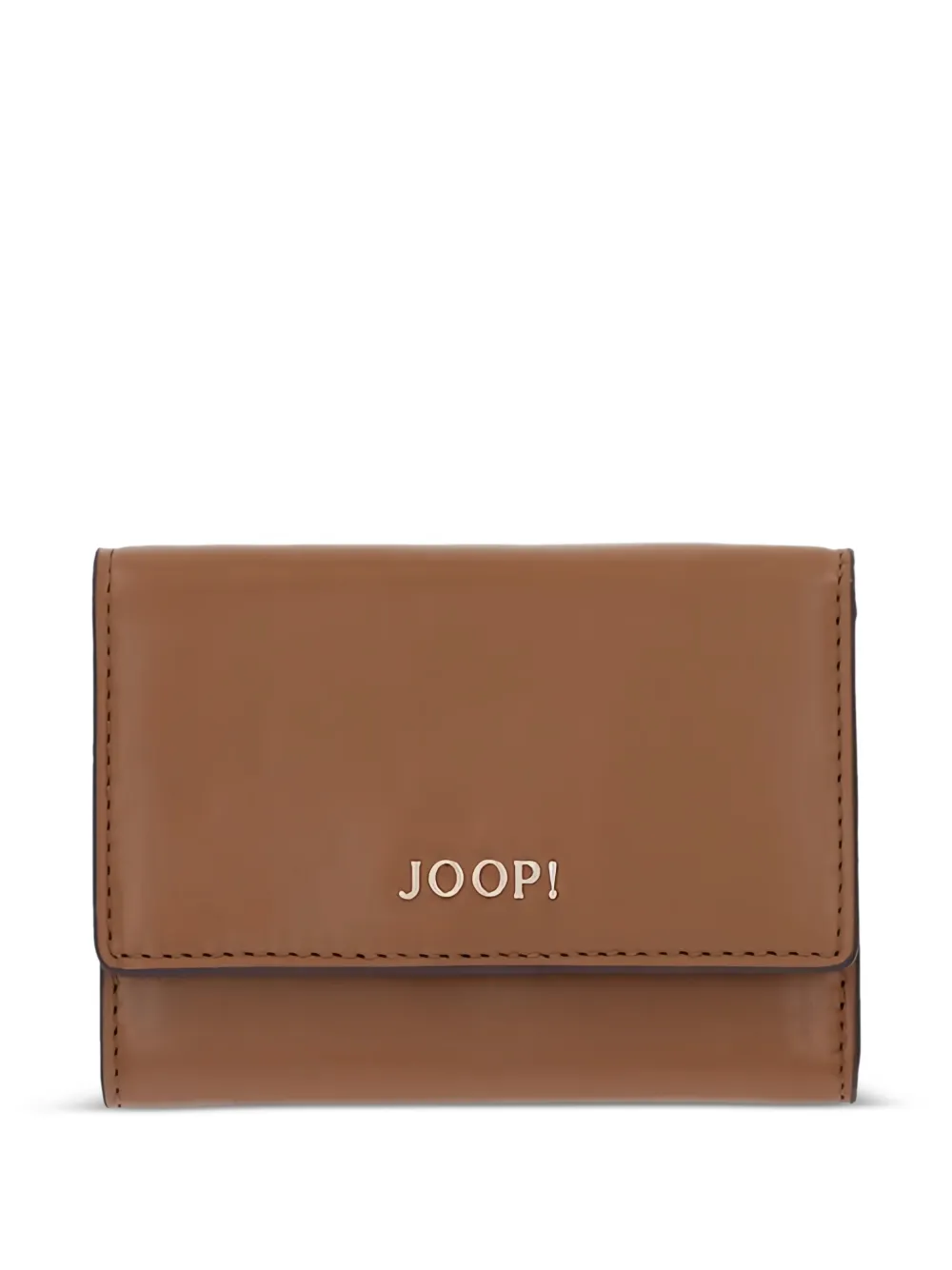 Joop! Dattilo Alida logo-plaque foldover wallet - Marrone