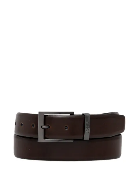 Joop! leather buckle belt
