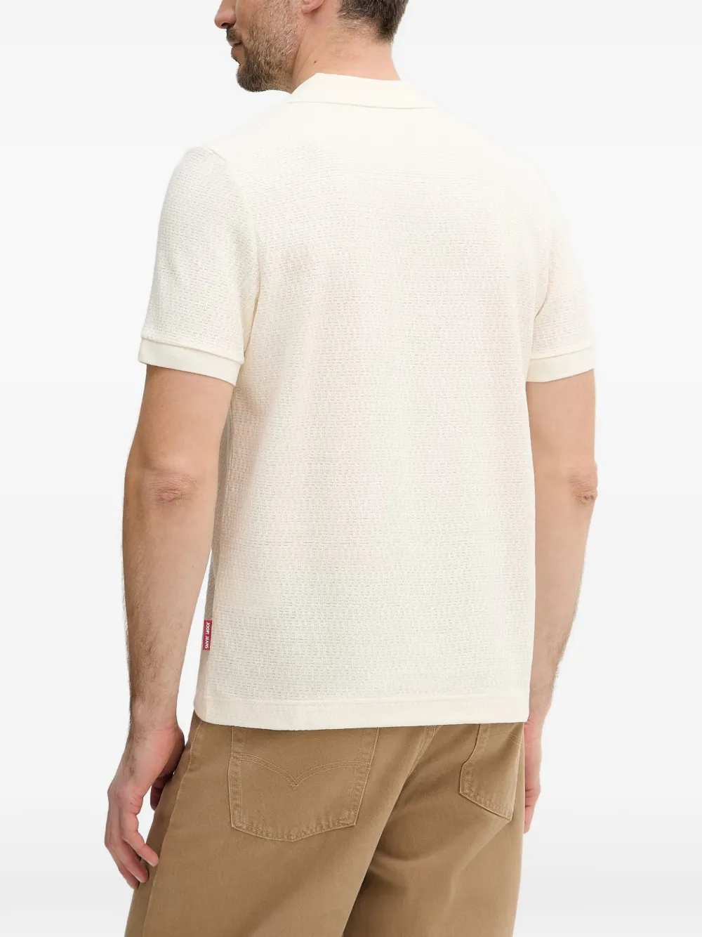 Joop! Pono geweven T-shirt Beige