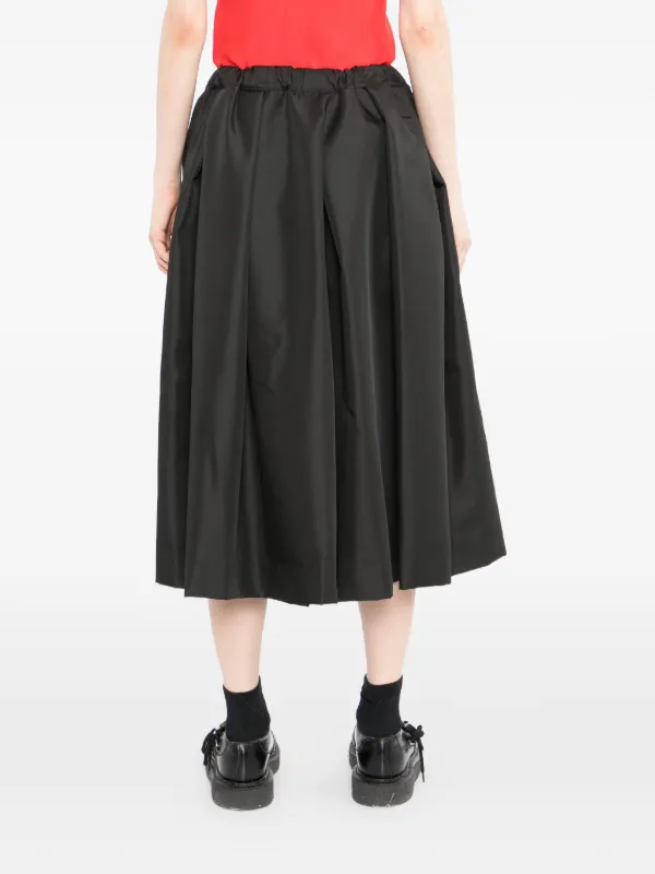 COMME des GARÇONS 異素材ミックス プリーツスカート 公式通販