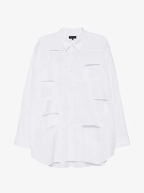 Comme des Garçons Homme Plus camisa con abertura