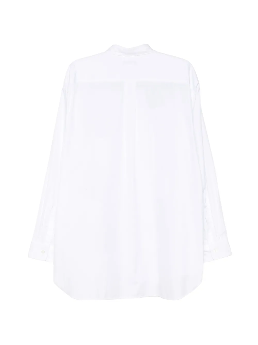 Comme des Garçons Homme Plus Uitgesneden overhemd Wit