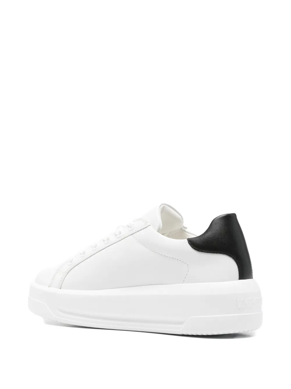 Love Moschino Sneakers met logo Wit
