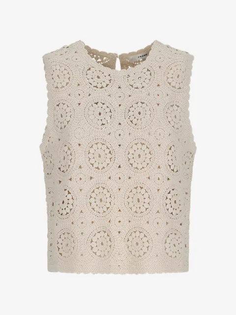 FRAME crochet tank