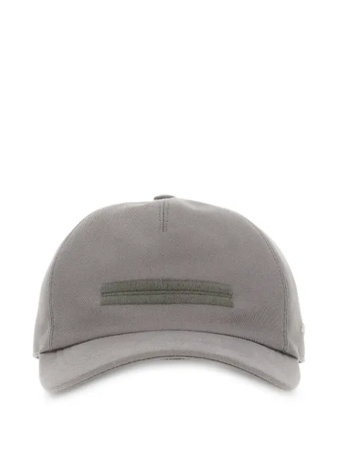 Zegna embroidered-logo baseball cap