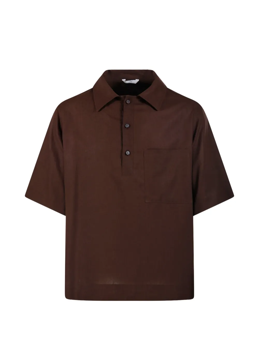 Hevo pocket short-sleeve polo shirt - Marrone