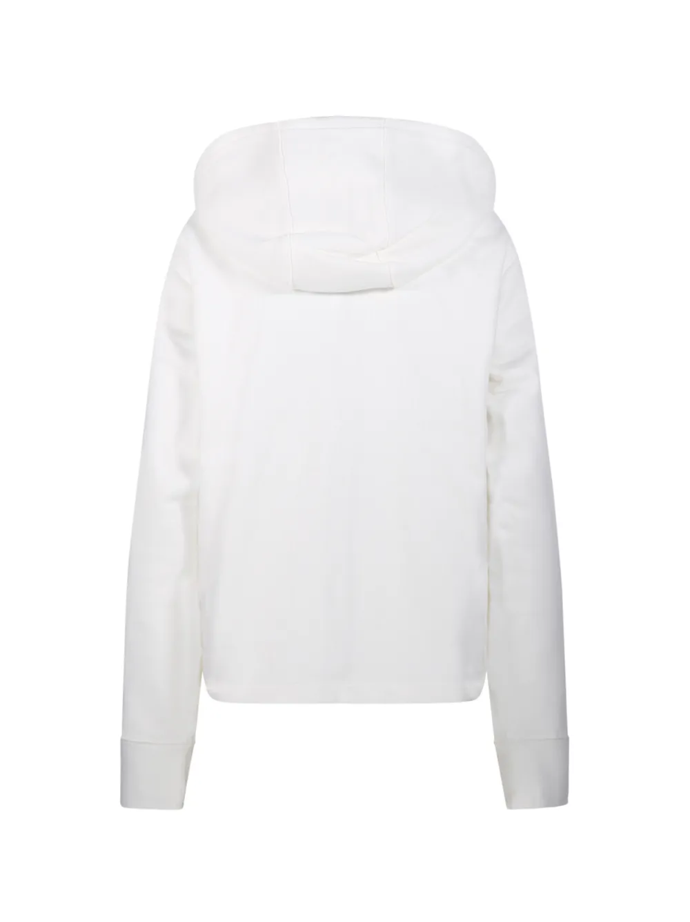  Burberry Check Zip Hoodie - White 