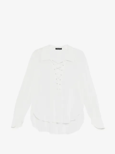 Barbara Bui lace-up blouse