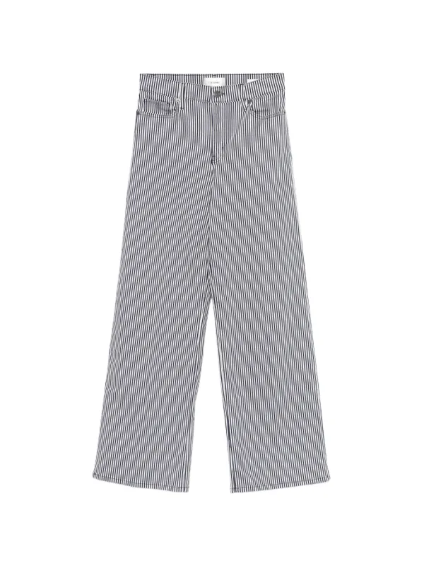 Frame Le Slim Palazzo Jeans in White