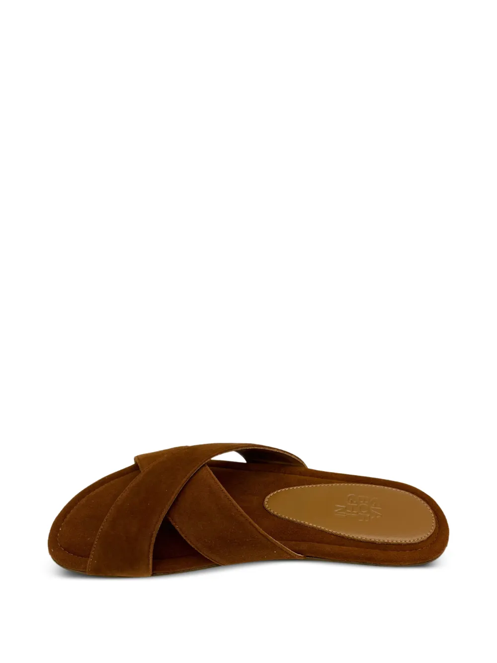 GIABORGHINI Hina crossover-strap sandals Bruin