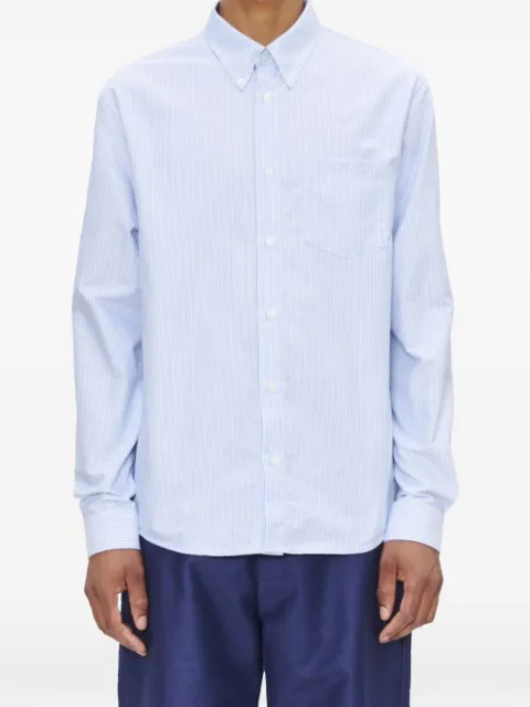 A.P.C. striped pocket shirt