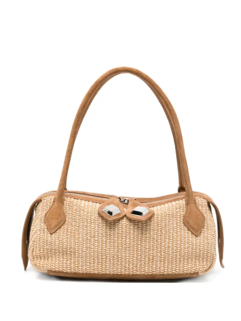 MINOBOSSI bolso shopper Anna de rafia