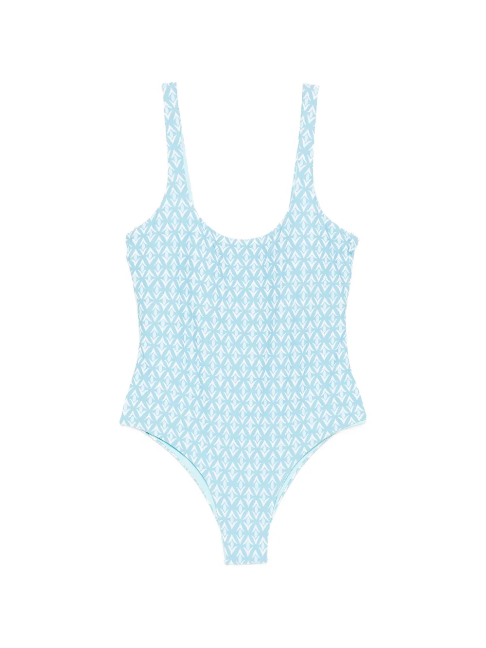 iu rita mennoia patterned swimsuit - Blu