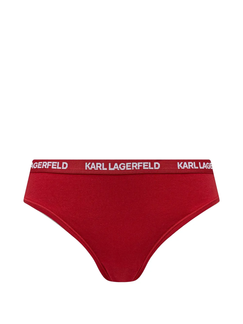 Karl Lagerfeld Zeven boxershorts met logoband Rood
