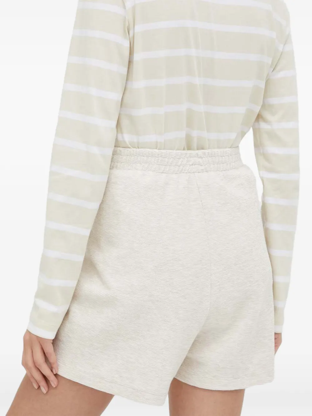 American Vintage Shorts met trekkoord Beige