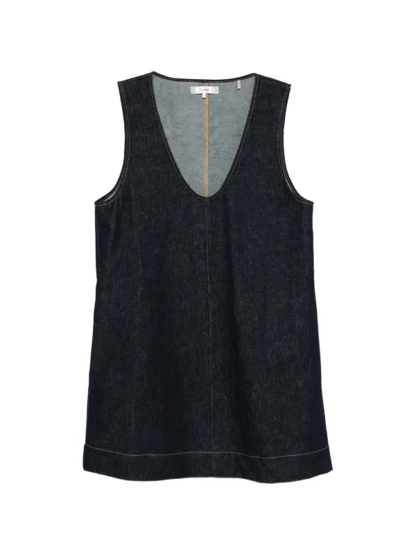 frame the sleeveless shirt dress FRAME Sleeveless Button Down Mini Dress