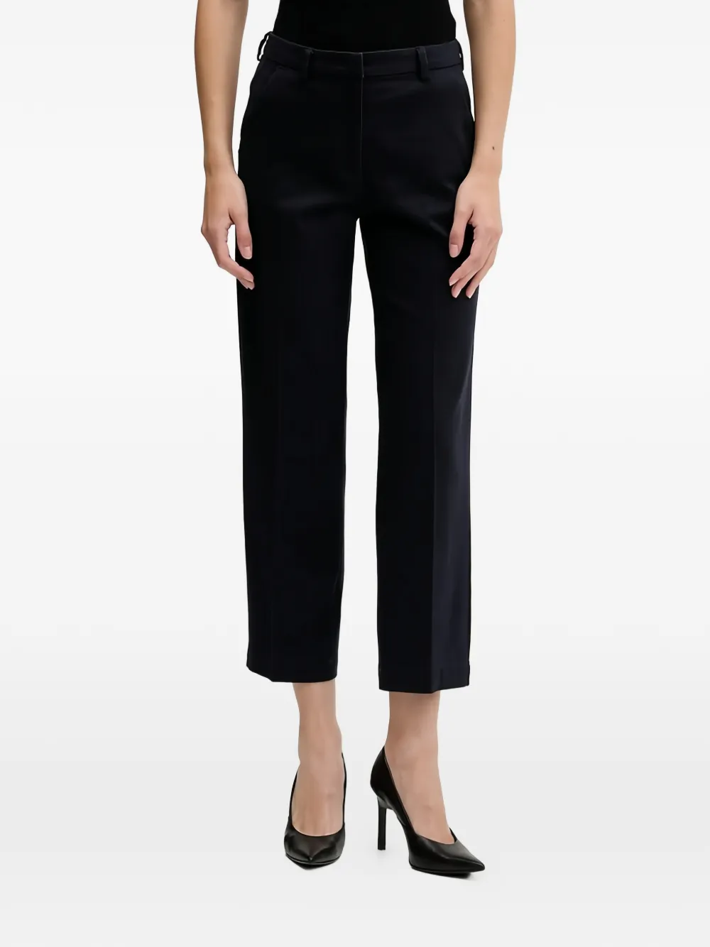 Sisley buttoned trousers - Blu