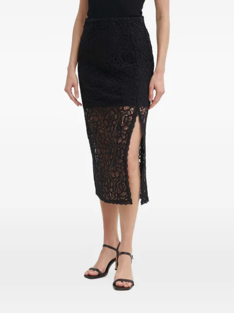 Sisley falda de encaje con abertura