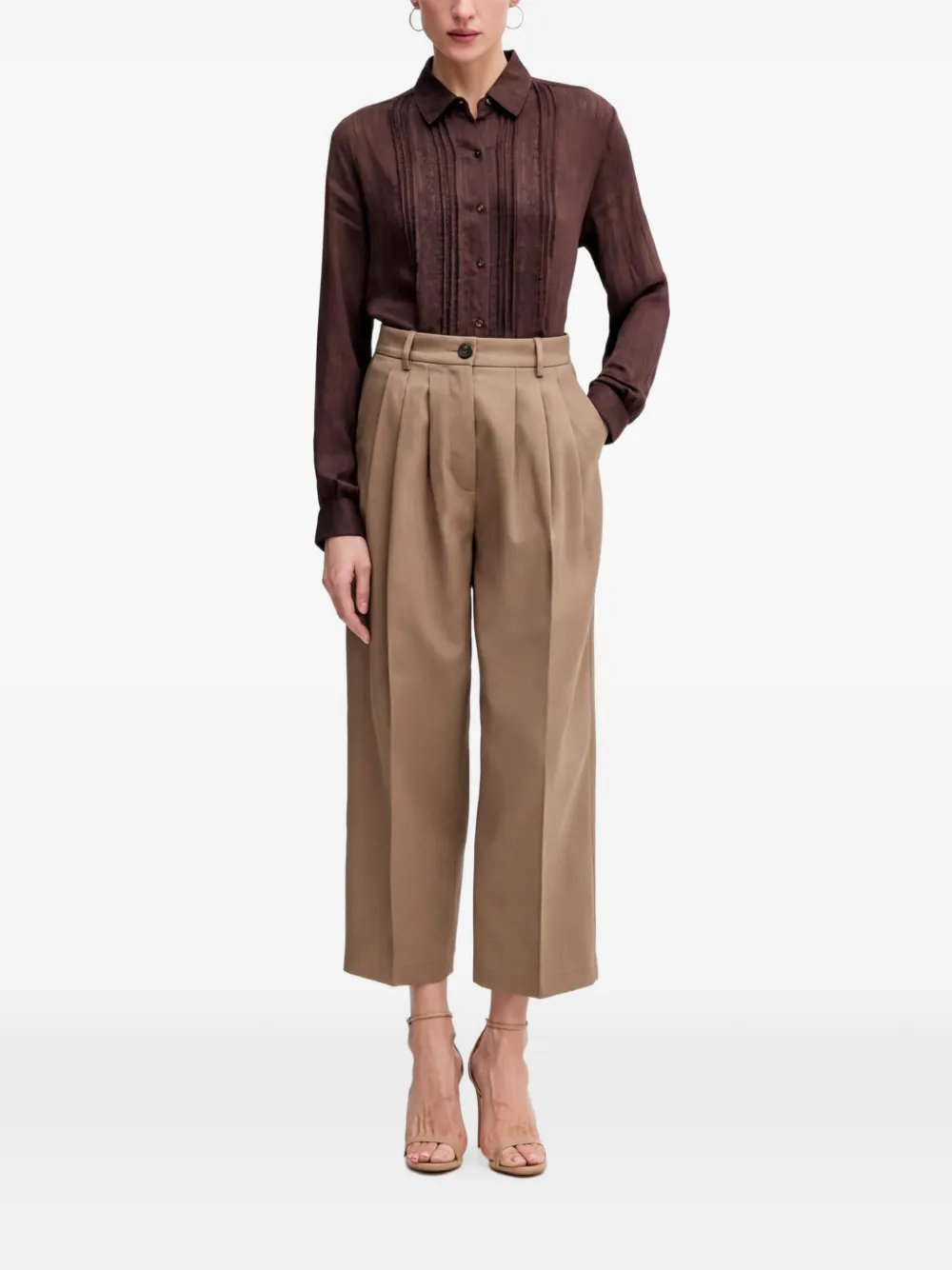 Sisley Plooibroek Beige