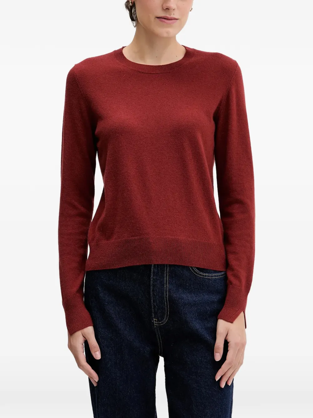 Sisley crew-neck sweater