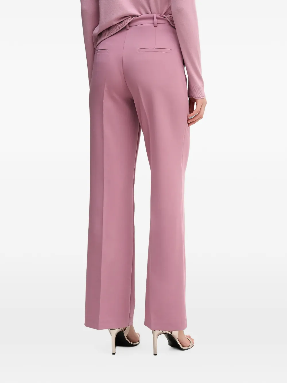 Sisley Broek met achterzak Roze