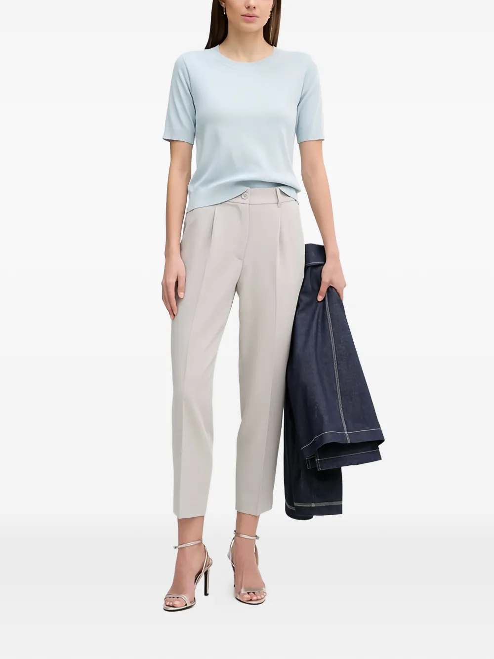 Sisley Plooibroek Grijs