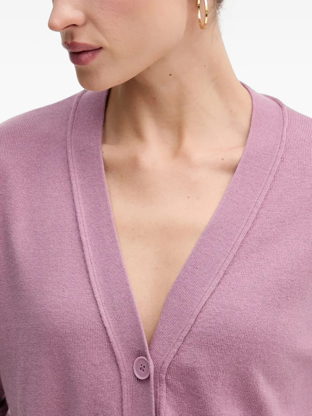 Sisley Vest met V-hals Roze