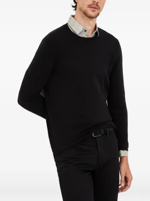 Sisley crew-neck sweater