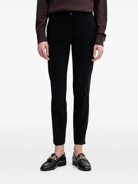 Sisley belt-loop trousers