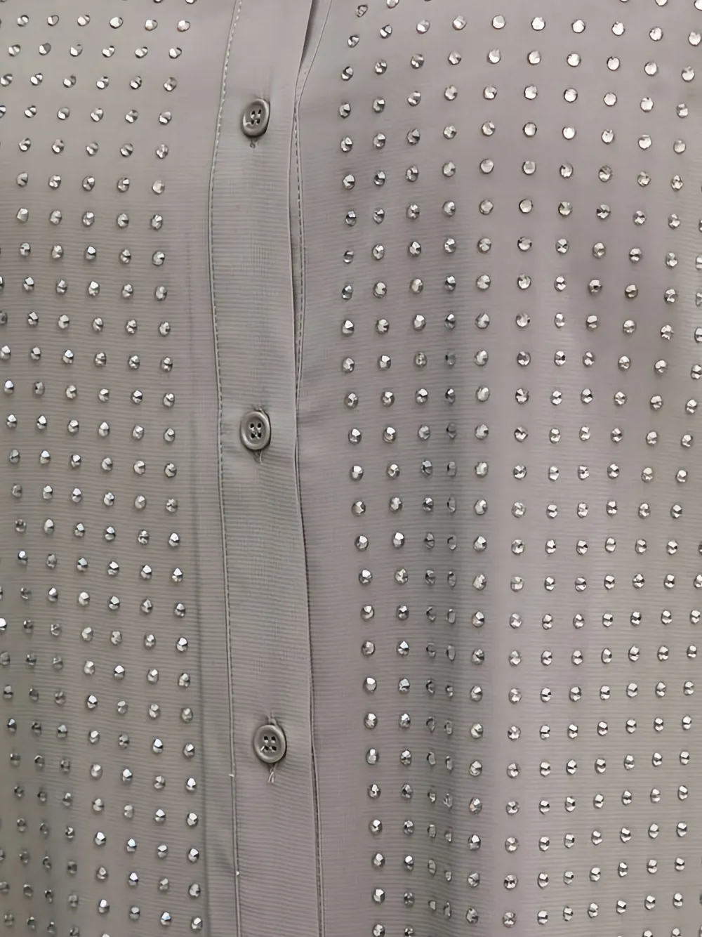  Sisley Camisa Con Botones - Gris 