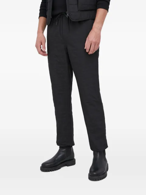 Sisley quilted cropped trousers