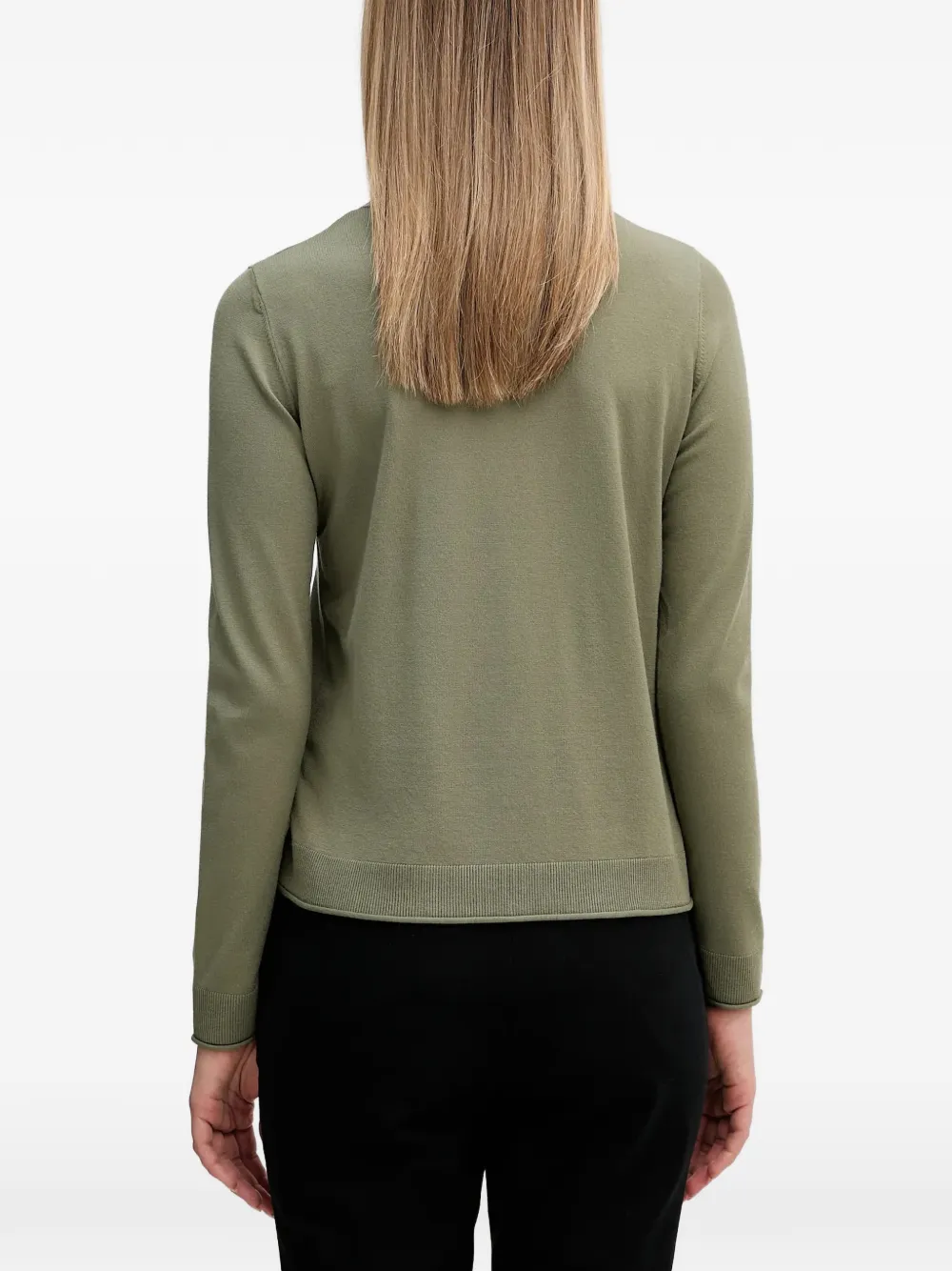 Sisley Vest met lange mouwen Groen