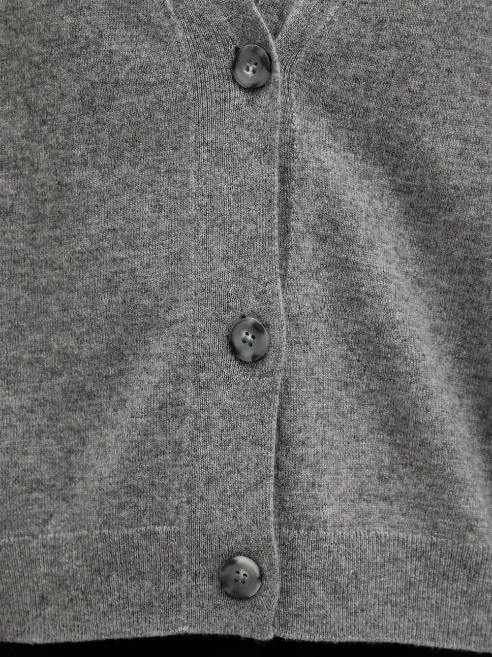 Sisley Vest met V-hals Grijs