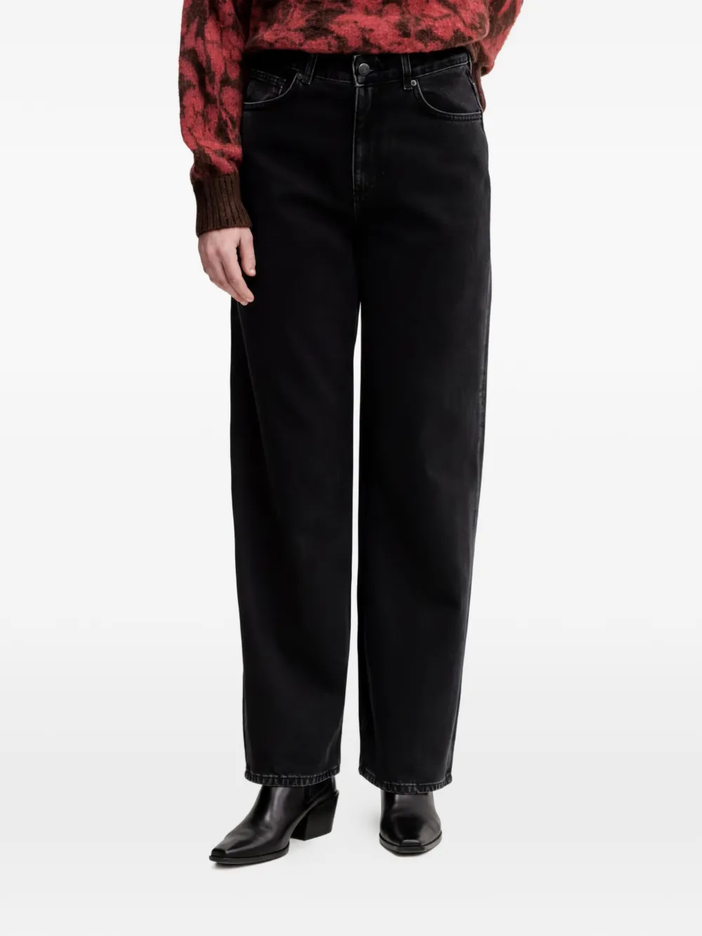 Sisley relaxed-fit jeans - Nero