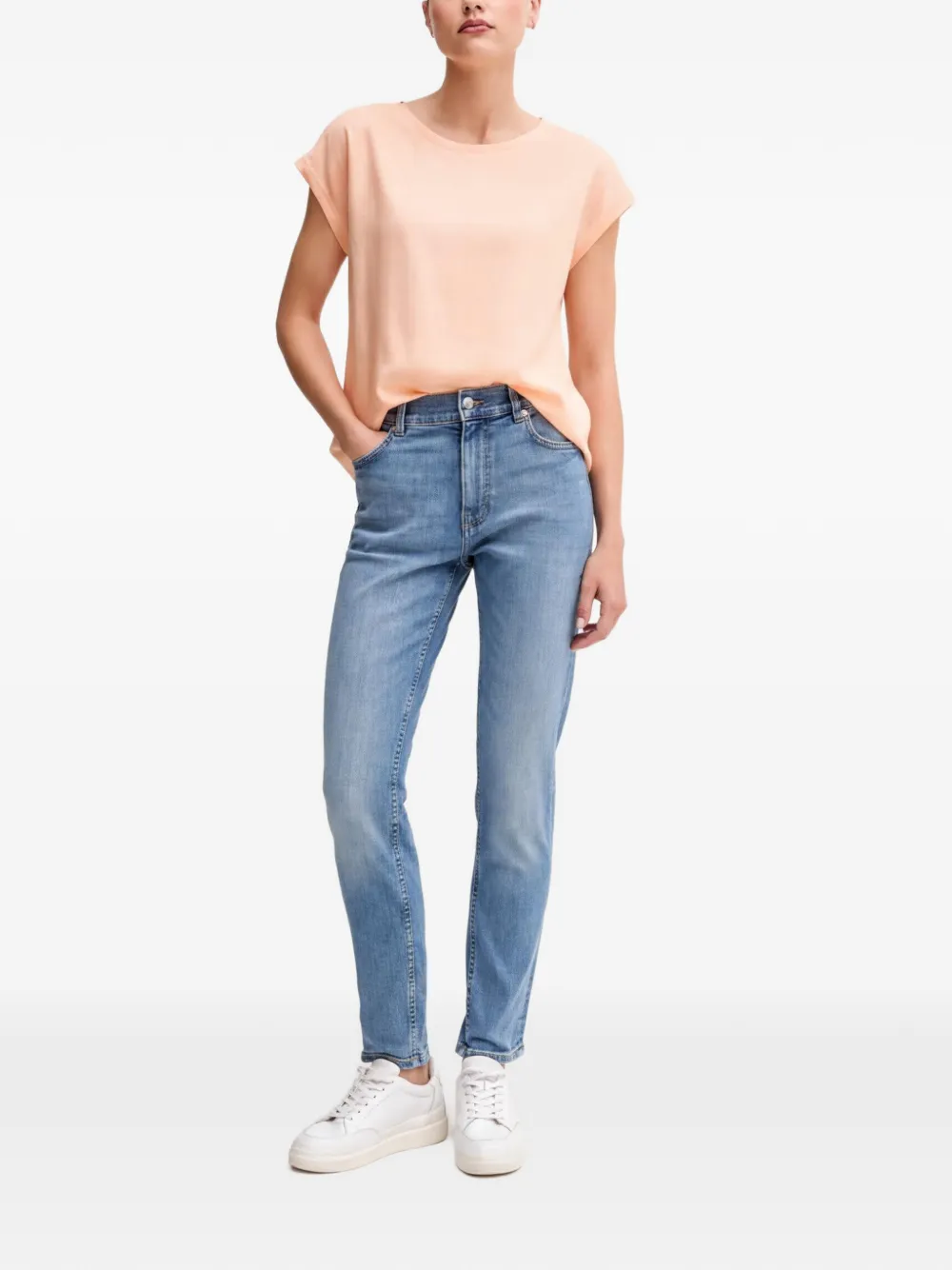  Sisley Vaqueros Con Bolsillo - Azul 
