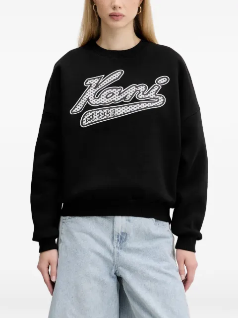 karl kani Felpa con logo