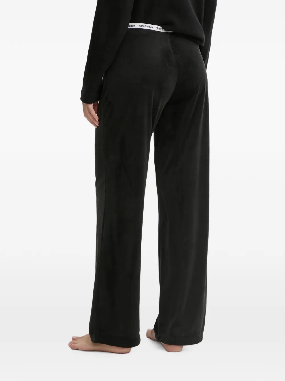 Juicy Couture Pyjama met logoband Zwart