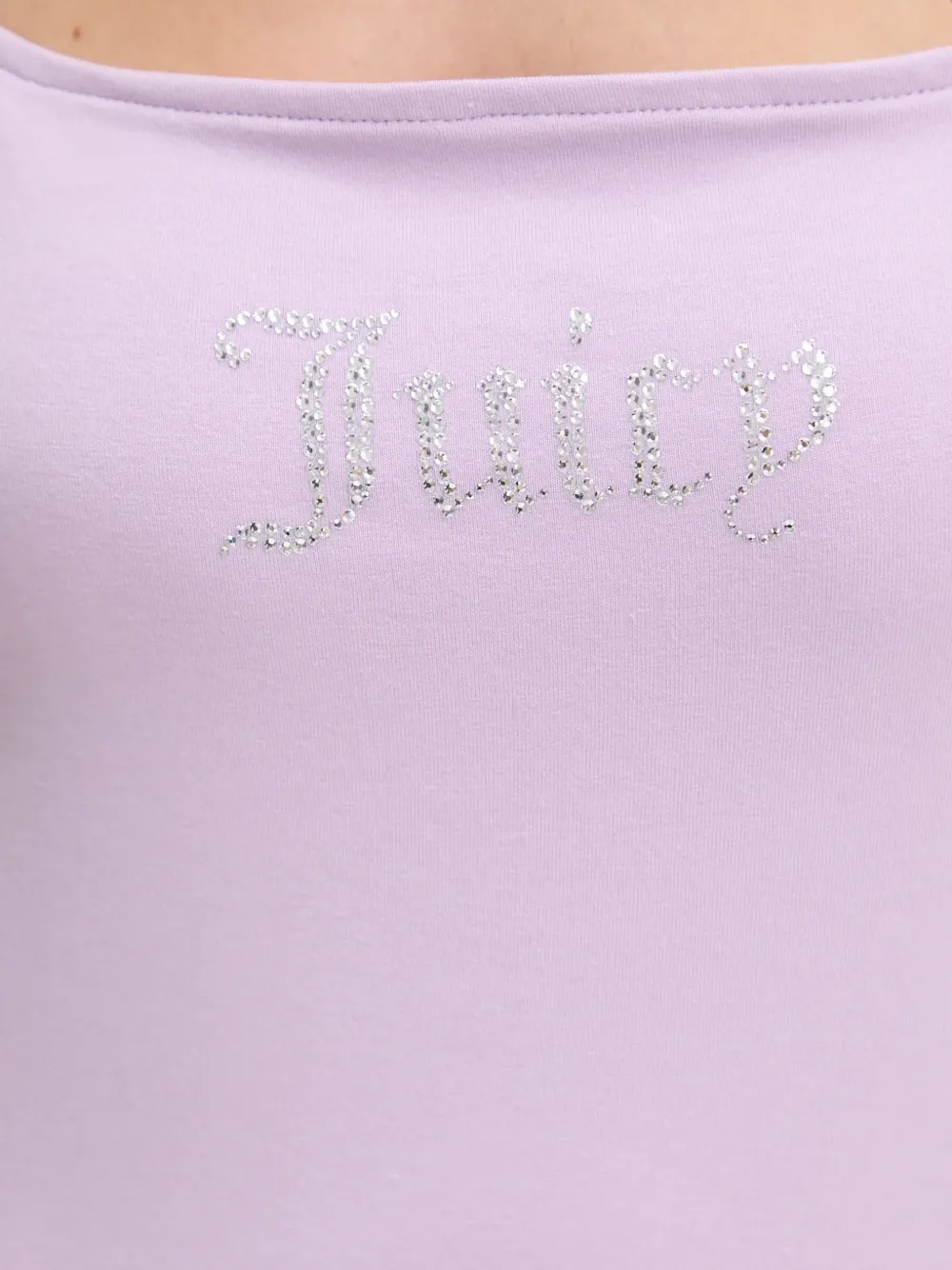Juicy Couture Mini-jurk verfraaid met logo Paars