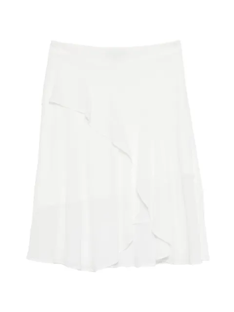 Barbara Bui asymmetric button mini skirt
