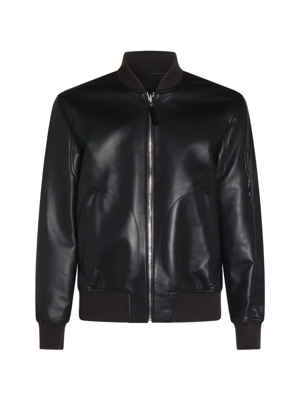 Mackage reversible leather bomber jacket - Nero