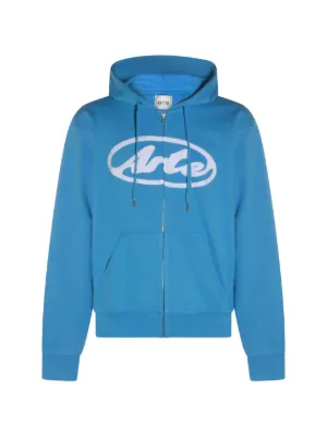 Ader Error TRS Tag Hoodie | Blue | FARFETCH