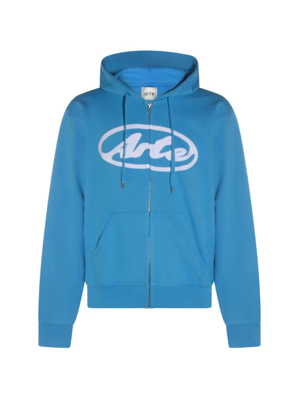 Arte Antwerp ジップアップ パーカー | ブルー | FARFETCH JP