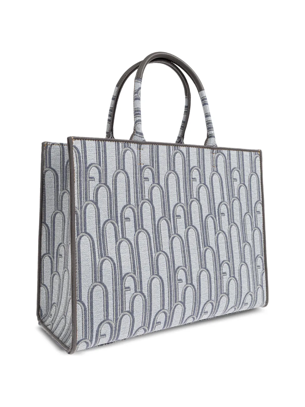 Furla Opportunity shopper met patroon Grijs